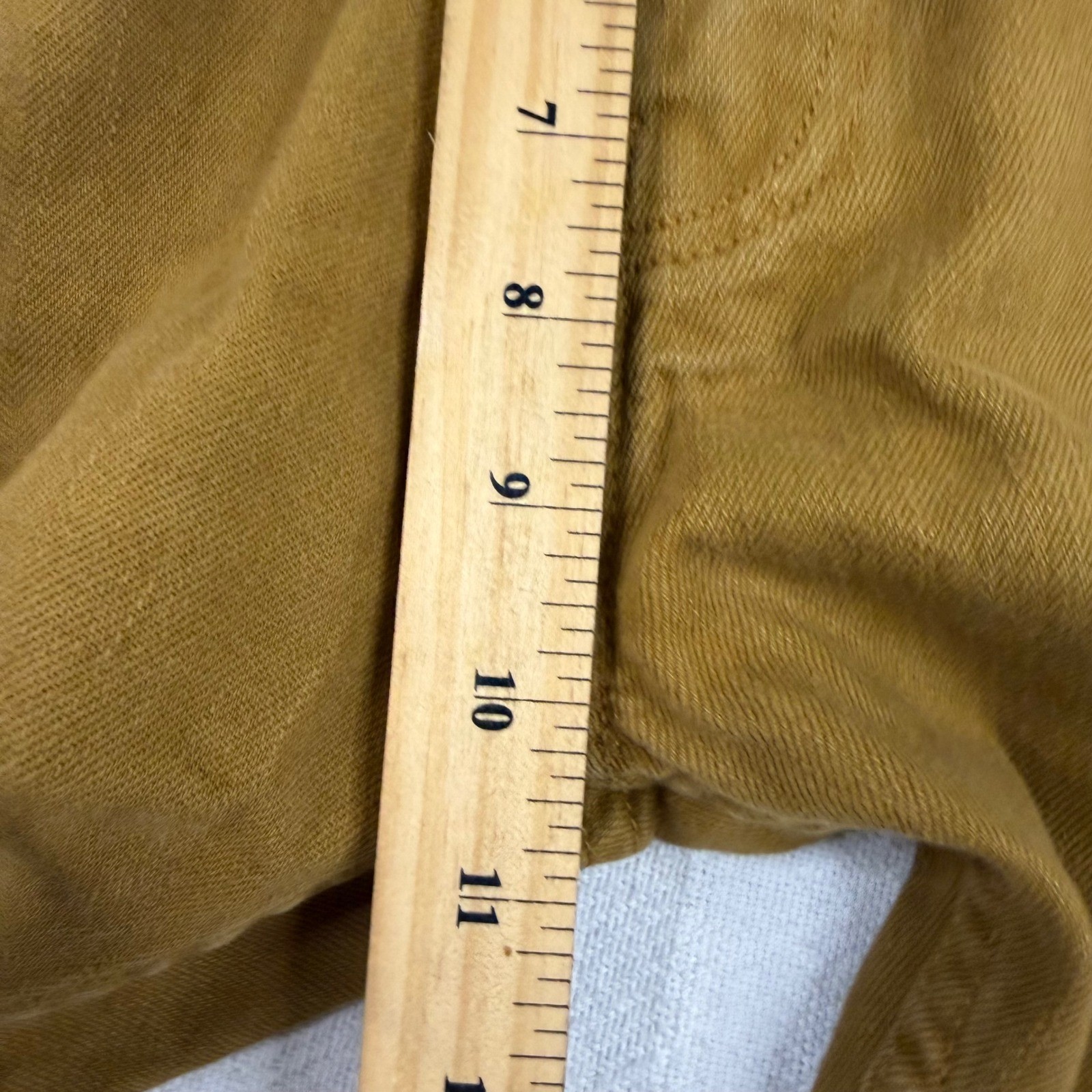 J.Crew Mens The Sutton Straight Fit Pants Tobacco Brown 32×34 Cotton Twill