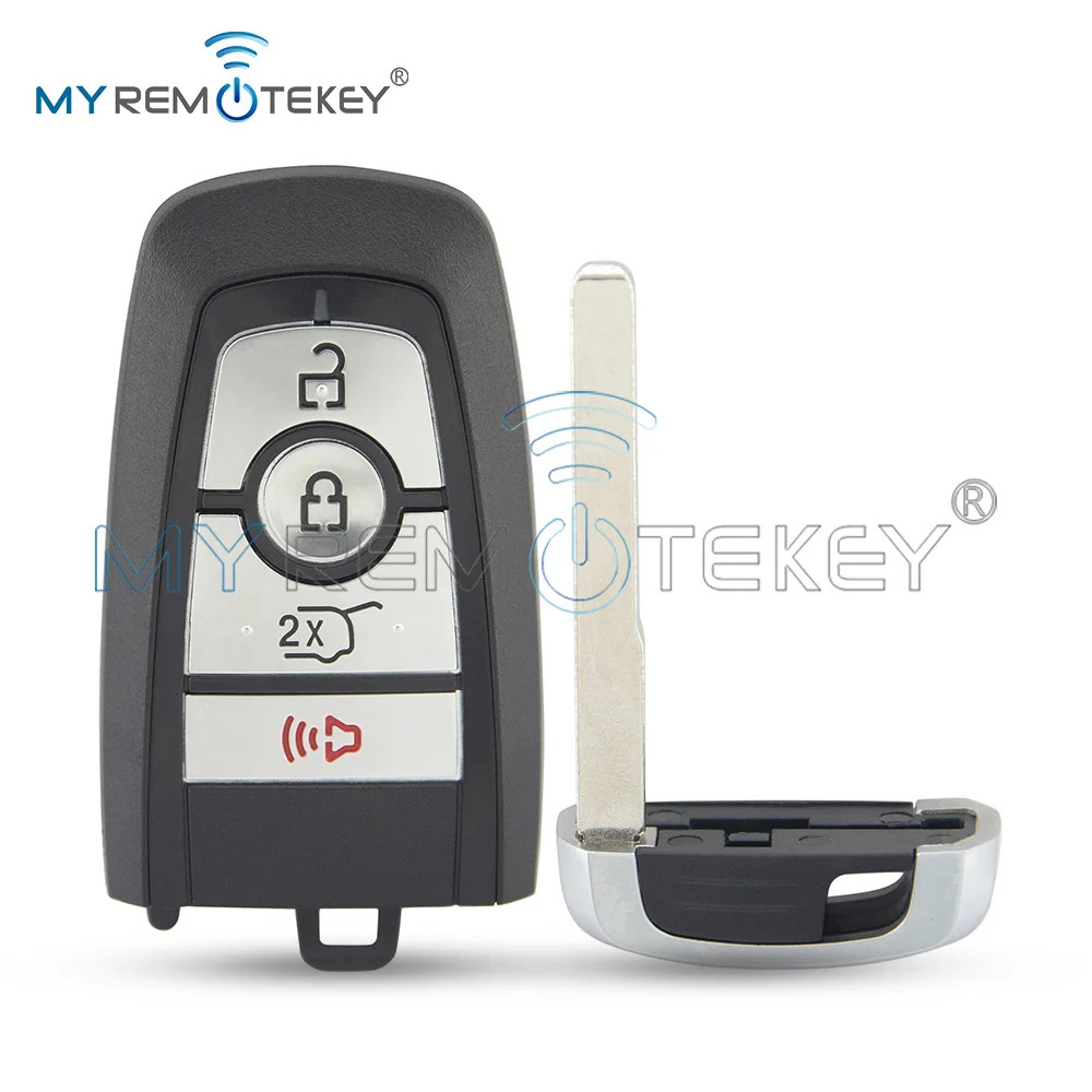 Car Smart key 4 button 433/434MHZ ID49 chip for 2023 Ford Expedition Mustang