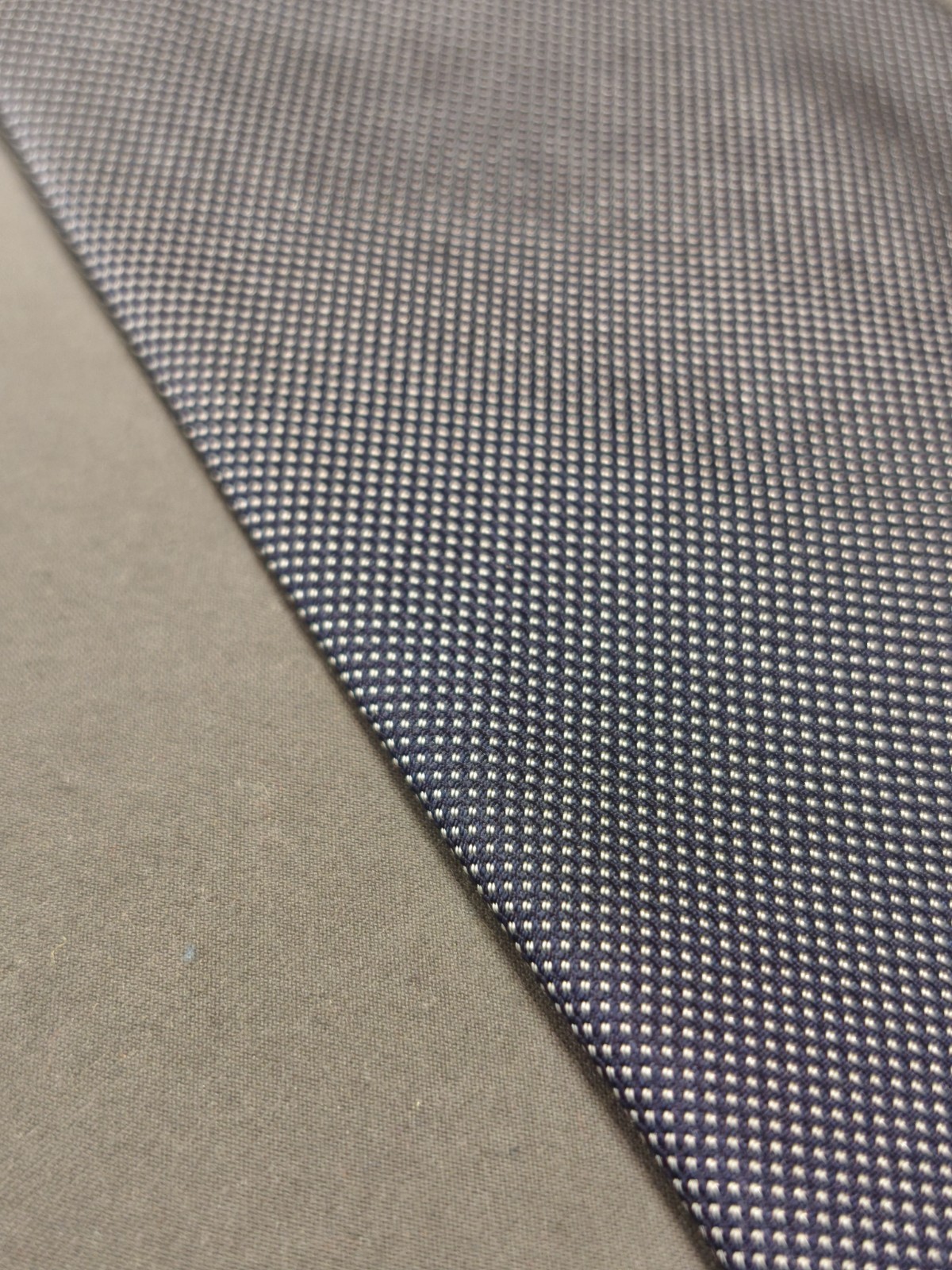 Vitali – Solid Color Jacquard Silk Tie Made in Italy