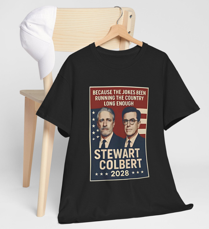 Jon Stewart & Stephen Colbert 2028 Truthinesss T-Shirt