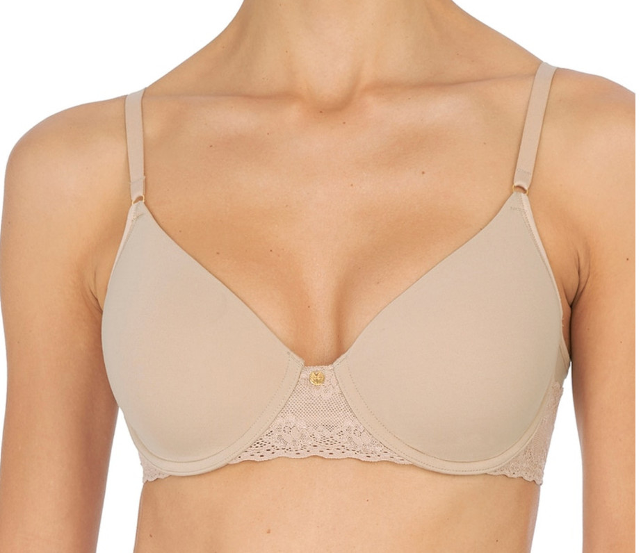 Natori 36C Bliss Perfection T-Shirt Bra 721154 NWOT Cafe
