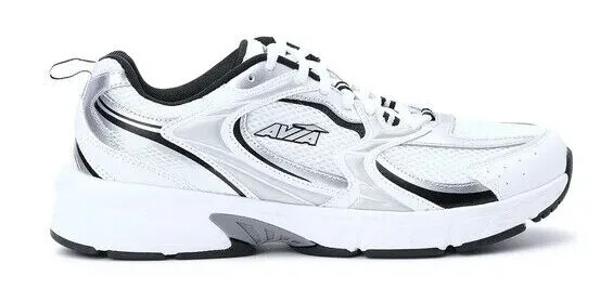Avia Men’s 5000 Performance Walking Sneakers Lightweight Breathable White Shoes