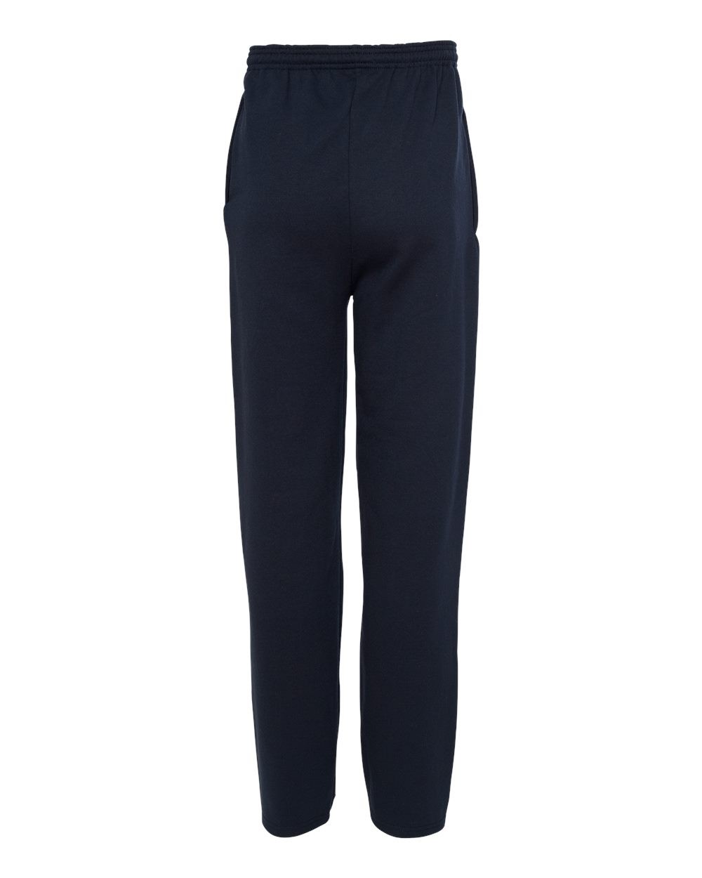 🔥 Champion Men’s Powerblend Open-Bottom Sweatpants with Pockets P800 Navy Med