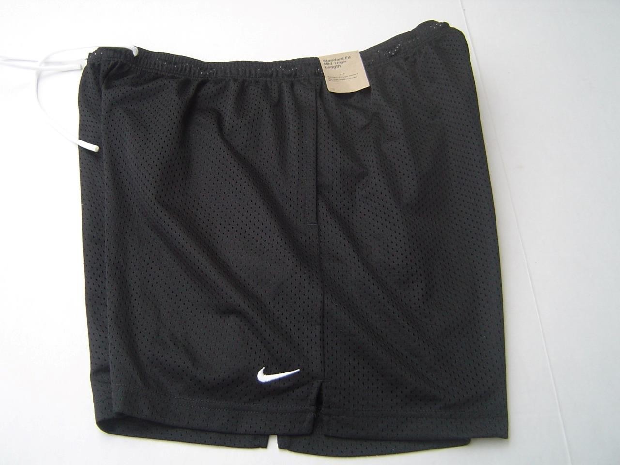 NEW MENS NIKE BLACK STANDARD FIT MID THIGH LENGTH BASKETBALL SHORTS SIZE XL