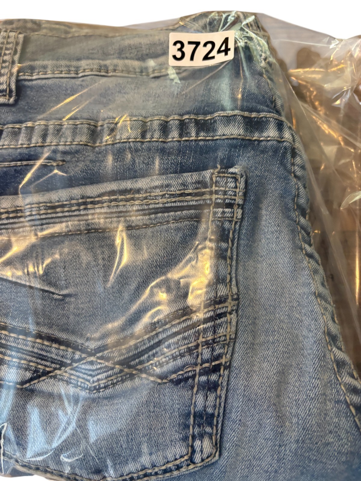 Buckle BKE Alec Slim Fit Jeans Mens 30 Blue Denim Stretch Low Rise Straight Leg