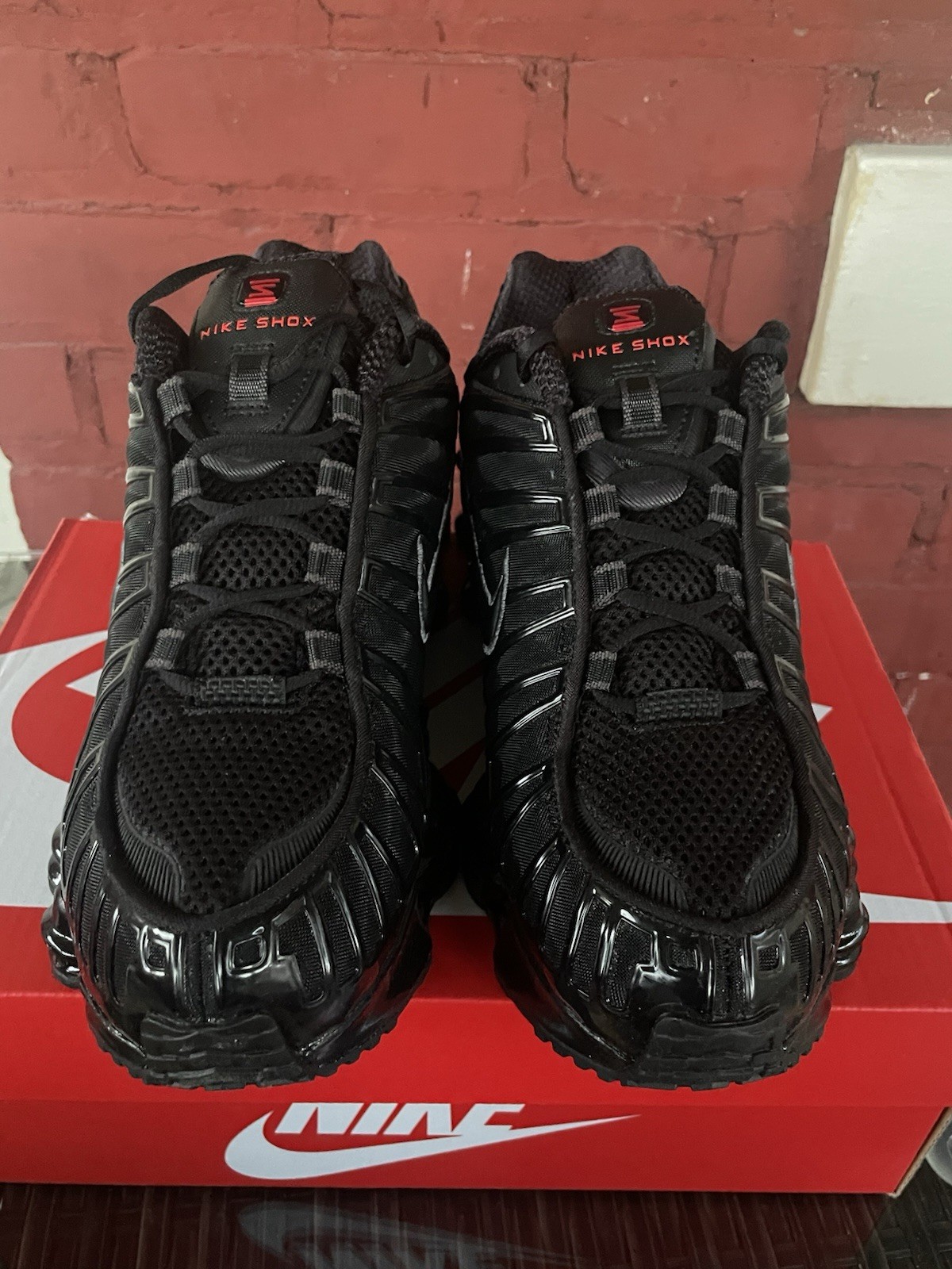 Nike Shox TL Black/Black Anthracite Size 8.5 Women’s SKU AR3566-002 Brand New!
