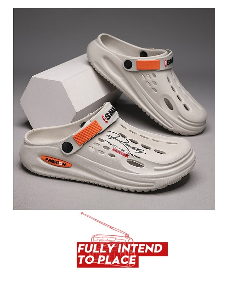 Men’s EVA Clogs Slip-On Sandals Non-Slip Lightweight Garden Shoes