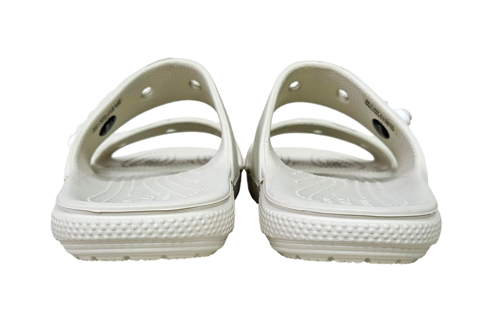 Crocs Z4001* Unisex Beige Classic Slide Sandals Size W4 M2