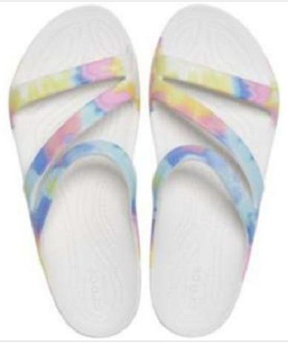 Crocs Kadee II Tie Dye Multi Color Women’s Sandal BRAND NEW Size 11 206894