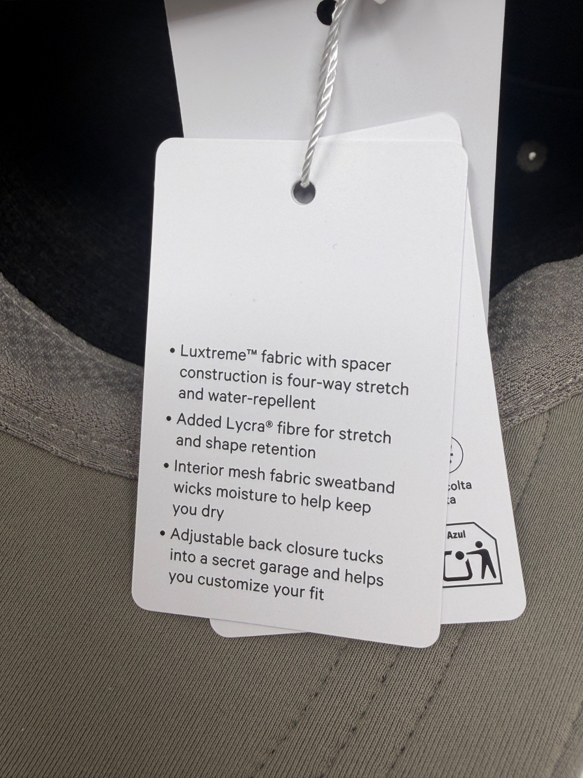 Lululemon Baller Hat Cap Adjustable WSHG Warm Ash Gray