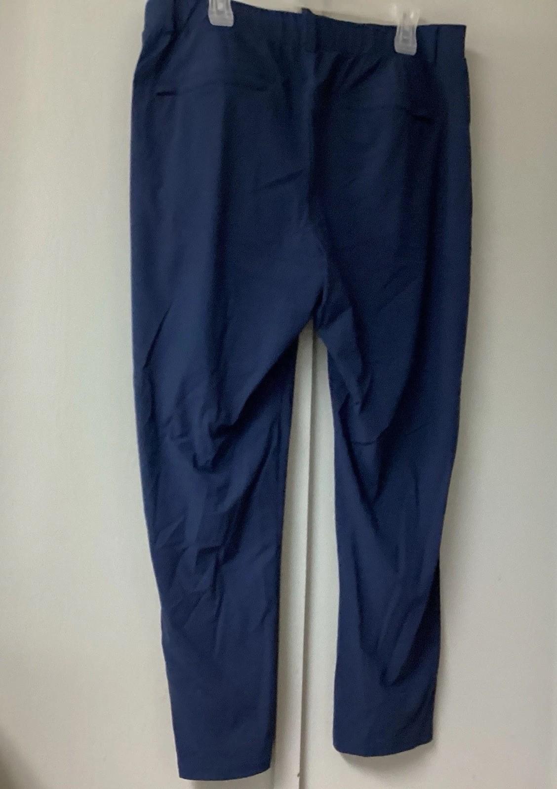 &Collar Performance Menswear Athletic Blue Navy Slim Fit Pants Size 36 X 32 NWT