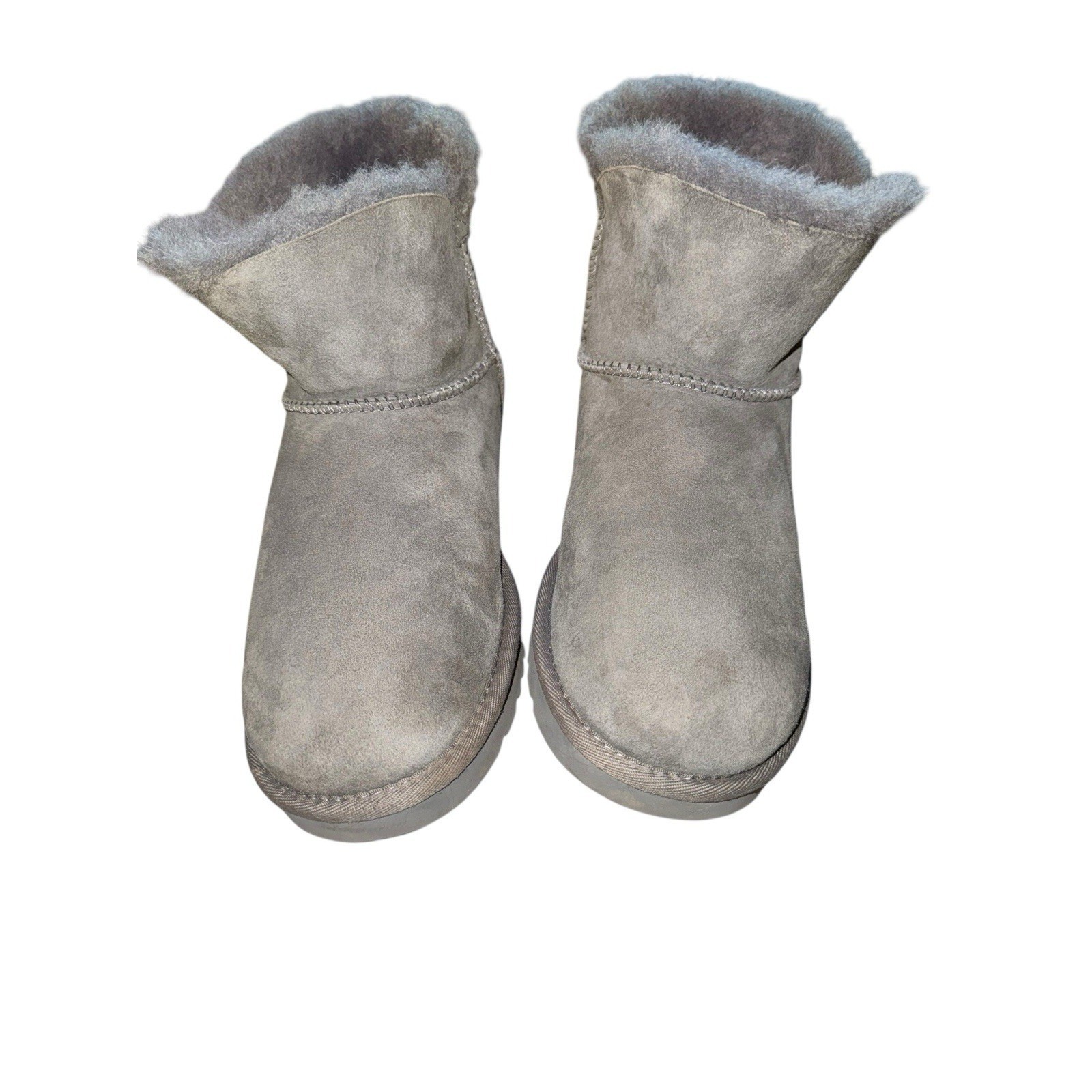 UGG Gray Women’s Bailey Zip Mini Boot 9