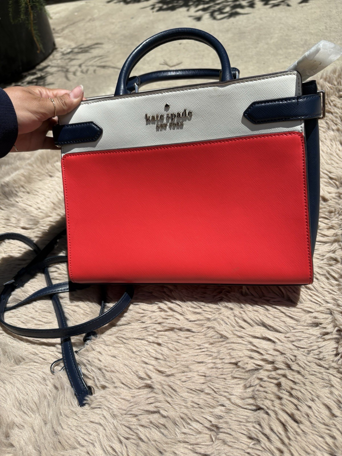 Kate Spade New York | Staci Color block| Medium| Crossbody Satchel