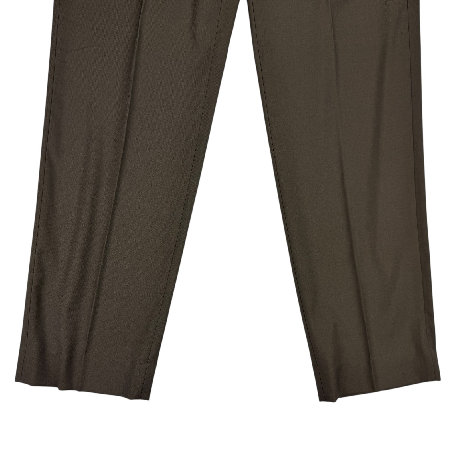 Nautica Mens 2-Piece Modern Fit Active Stretch Solid Suit Brown 38S 32W