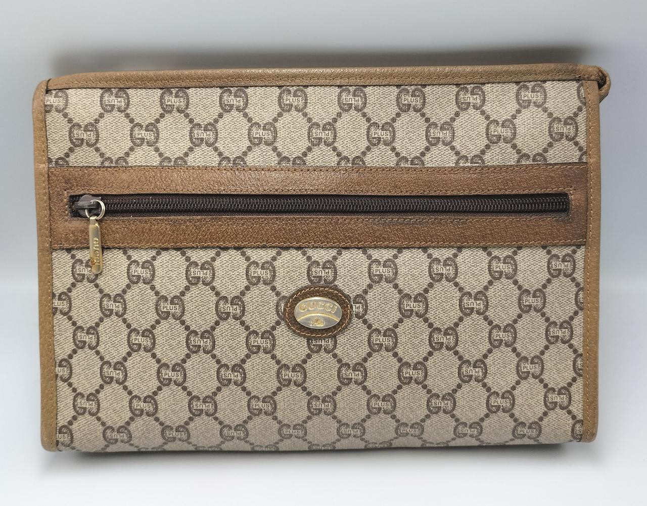 GUCCI Second Bag Brown 10.6 inch