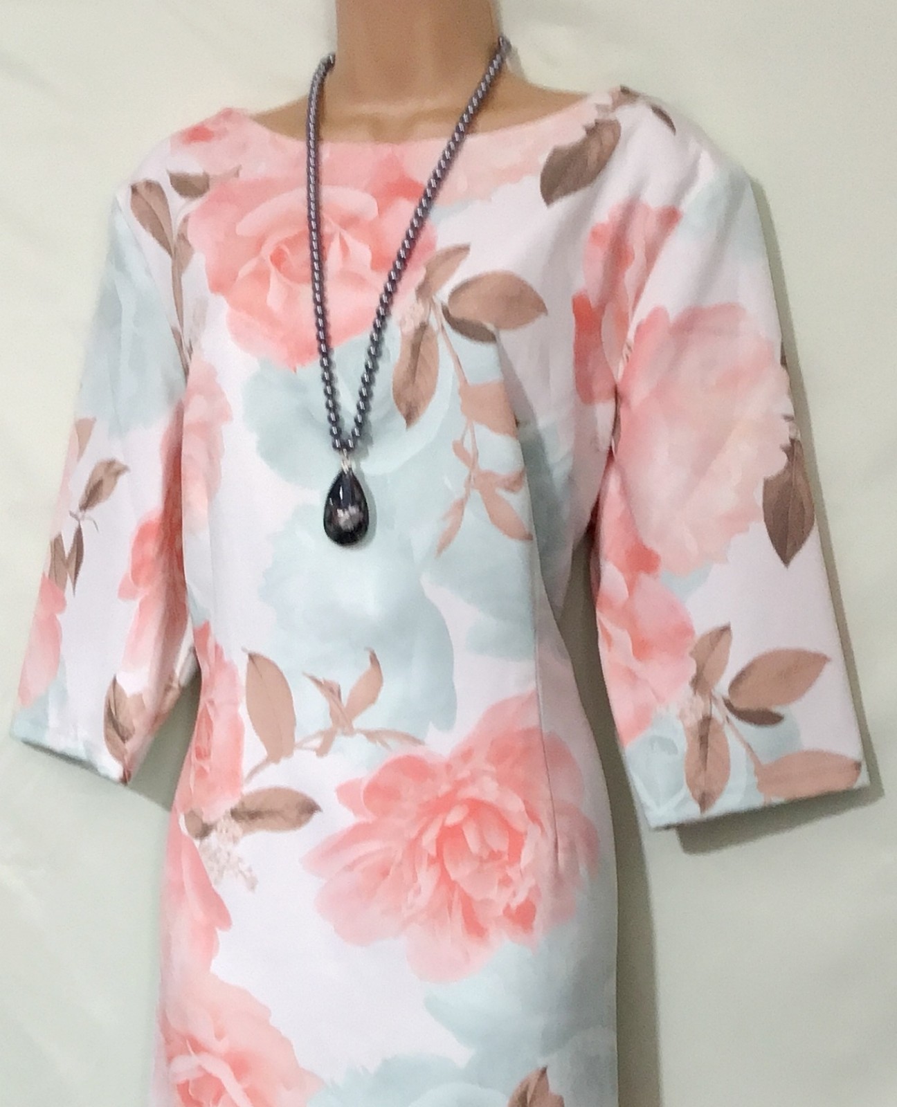 Bnwt KALEIDOSCOPE (18/20) Multicoloured Stretch Cocktail Dress /Wedding/Cruise