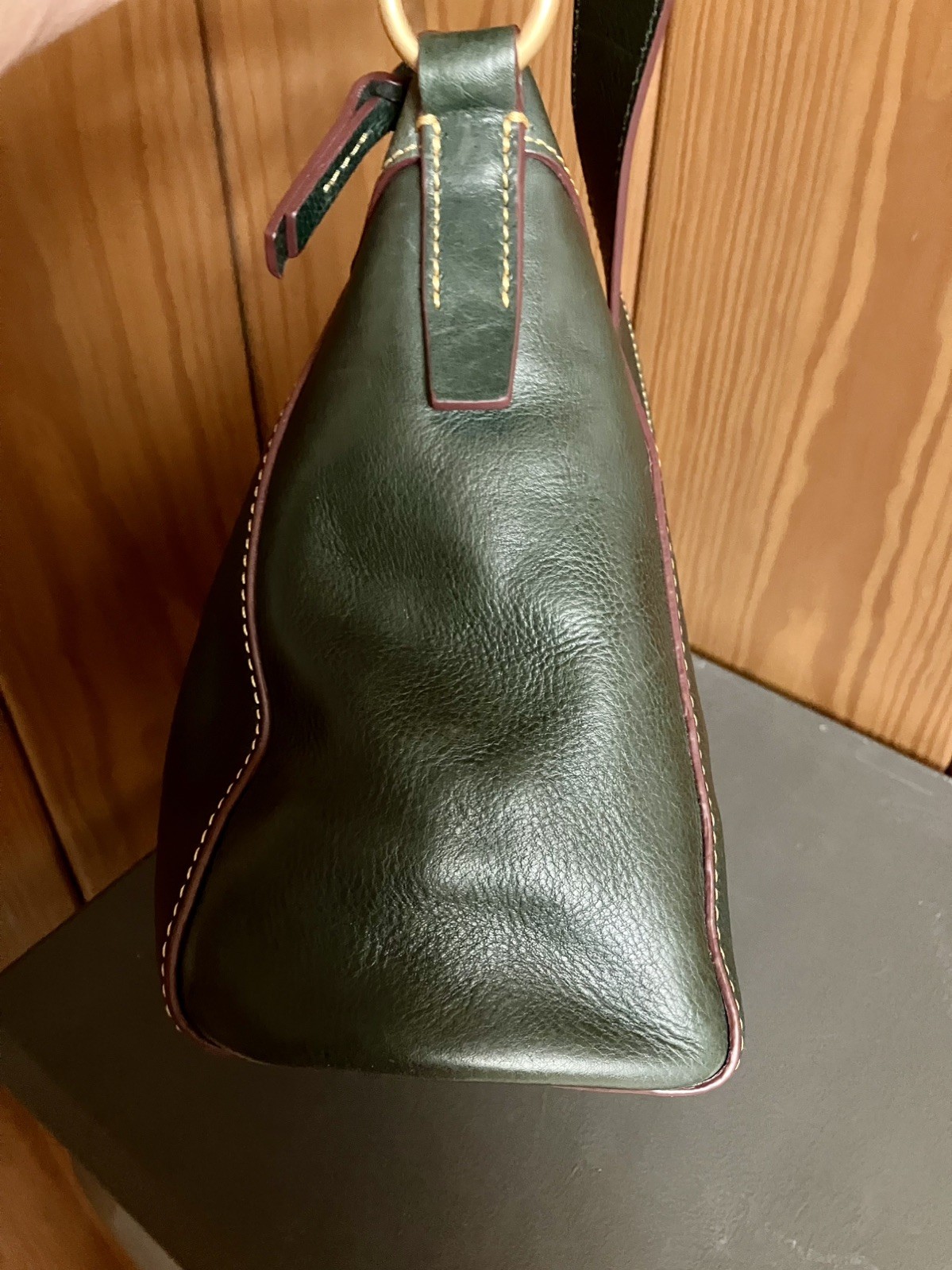Dooney & Bourke Florentine Large Cassidy Hobo Shoulder Handbag~RARE TEAL
