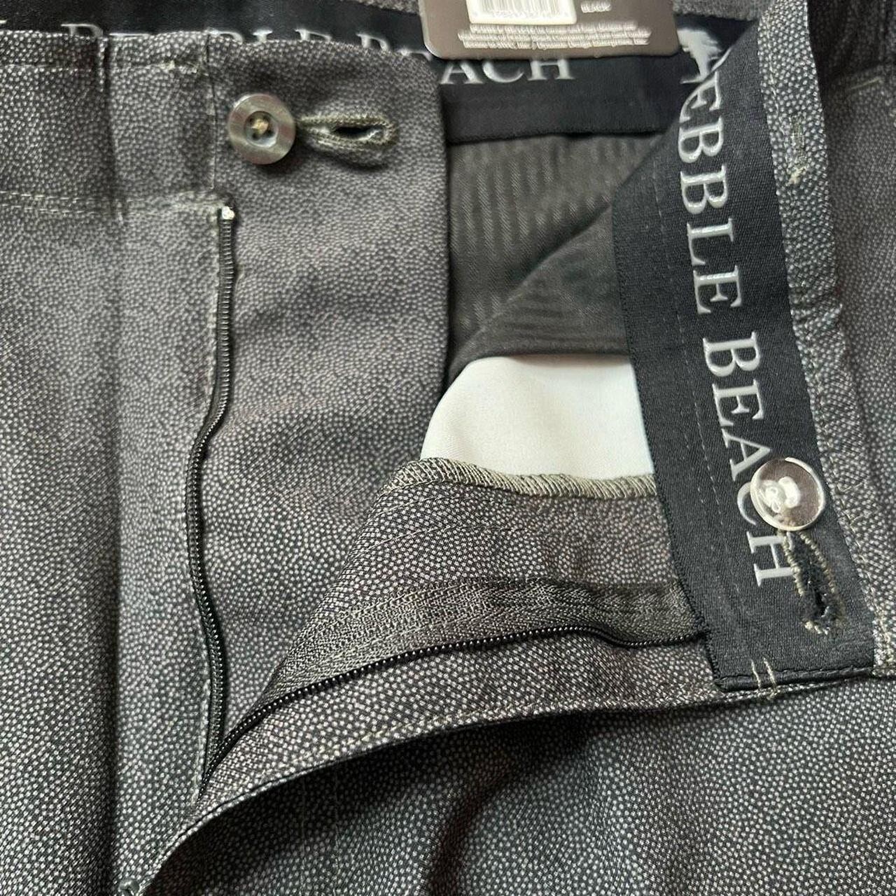 Pebble Beach Mens Dry Luxe Flat Front Golf Shorts – Black – Sz 30,33,34,36,38,40