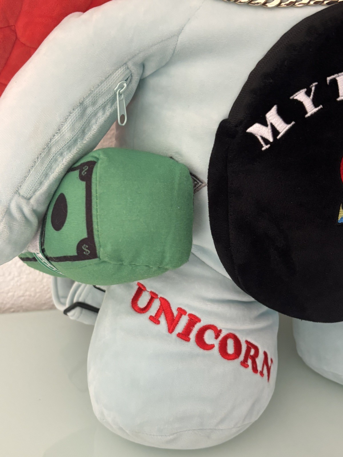 Sprayground Myth Life Money Bear Unicorn Teddybear Backpack RARE Limited Edition