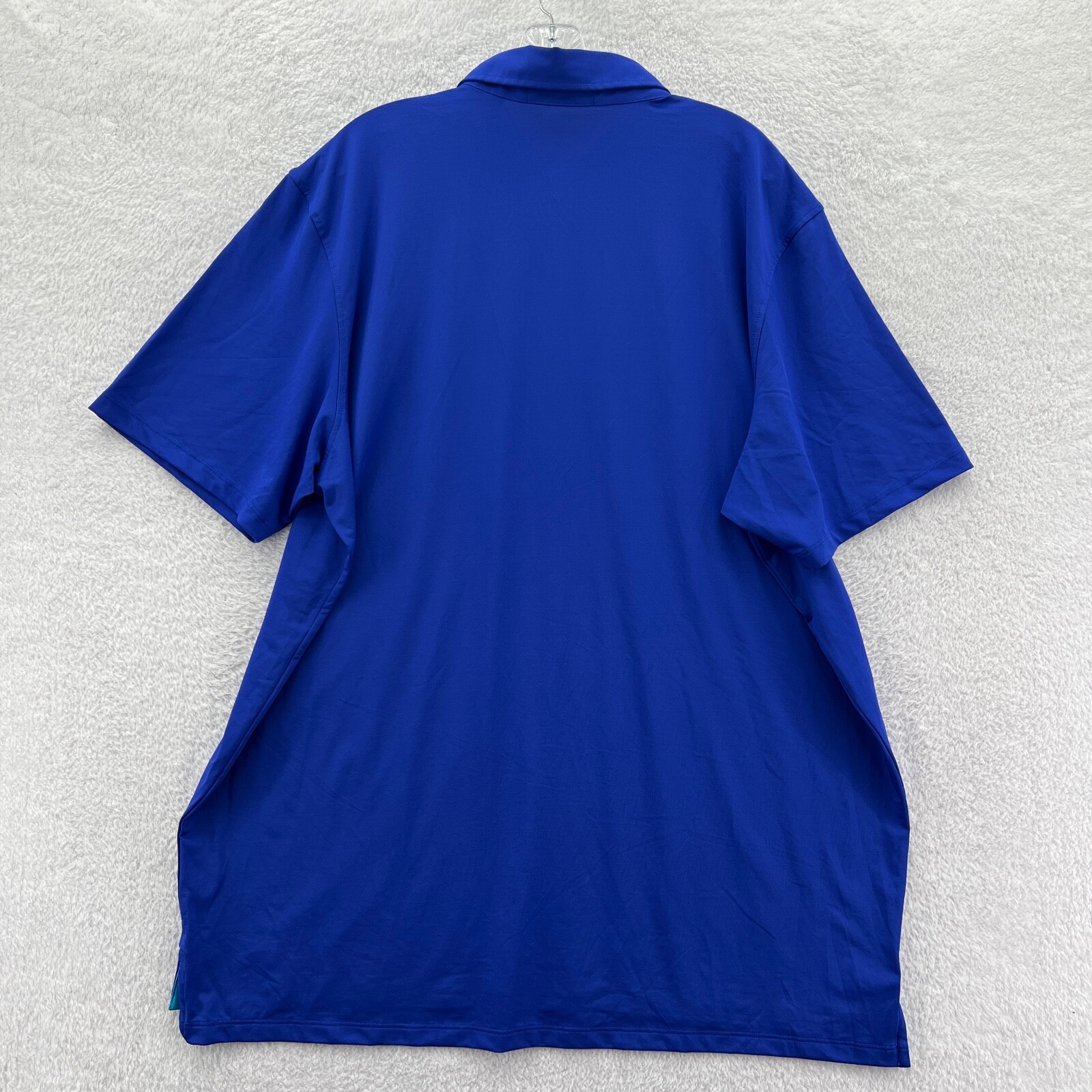 Greyson Polo Shirt Mens 2XL Relaxed Blue Collared Golf Rugby Sport Top C71