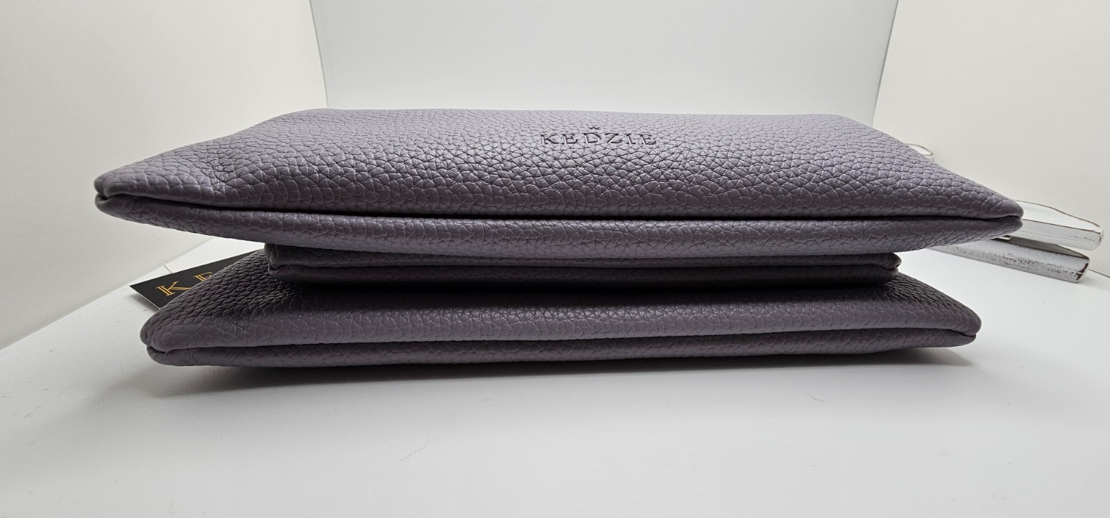 Kedzie Eclipse Wallet Crossbody Butter Soft Pebble Leather Various colors NWT