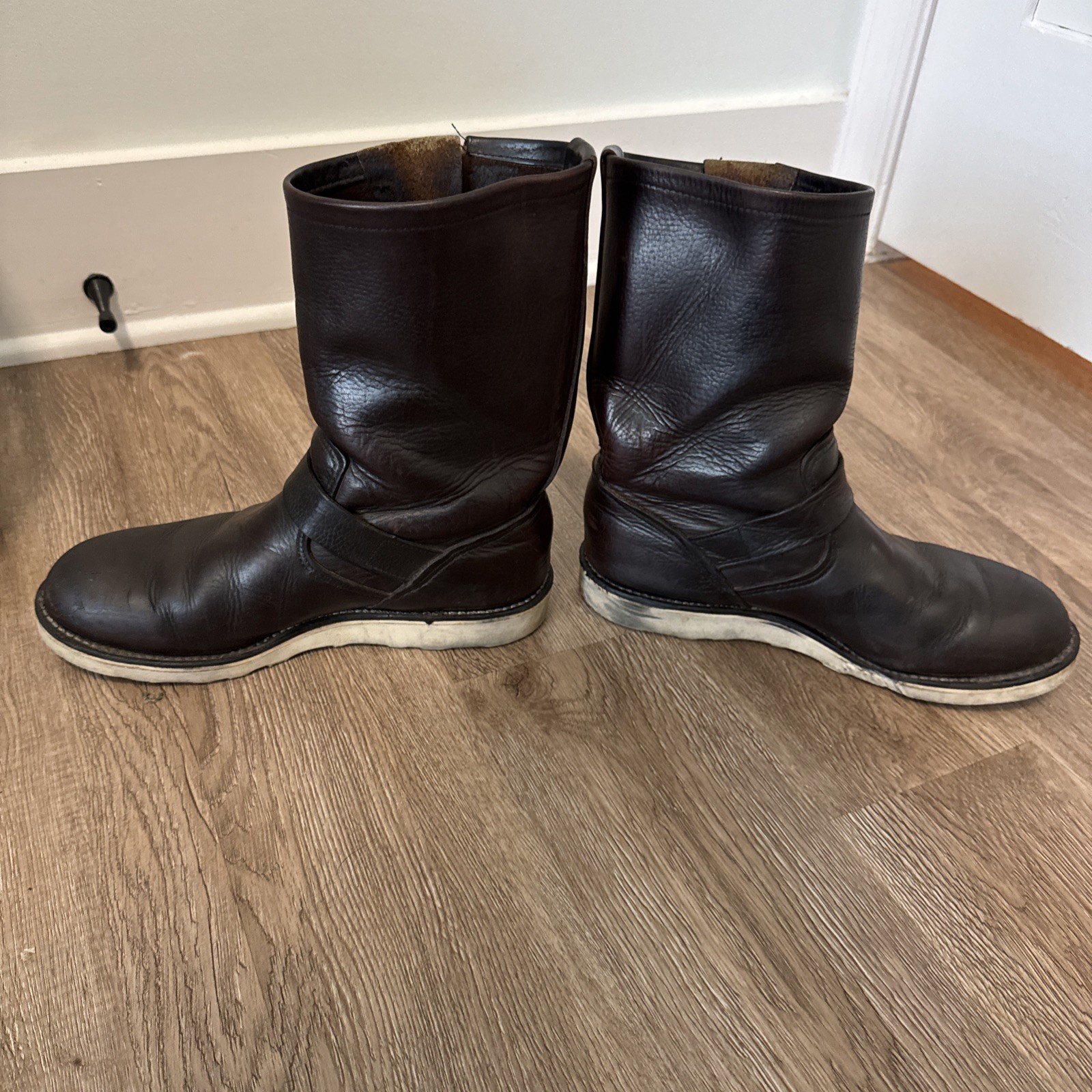 Red Wing 2970 Engineer Boots Briar Oil Slick, Size 9.5D