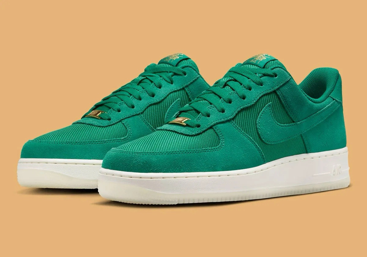 Nike Air Force 1 ’07 LV8 Malachite Green White Sneakers FZ5222 300 Men’s Sizes