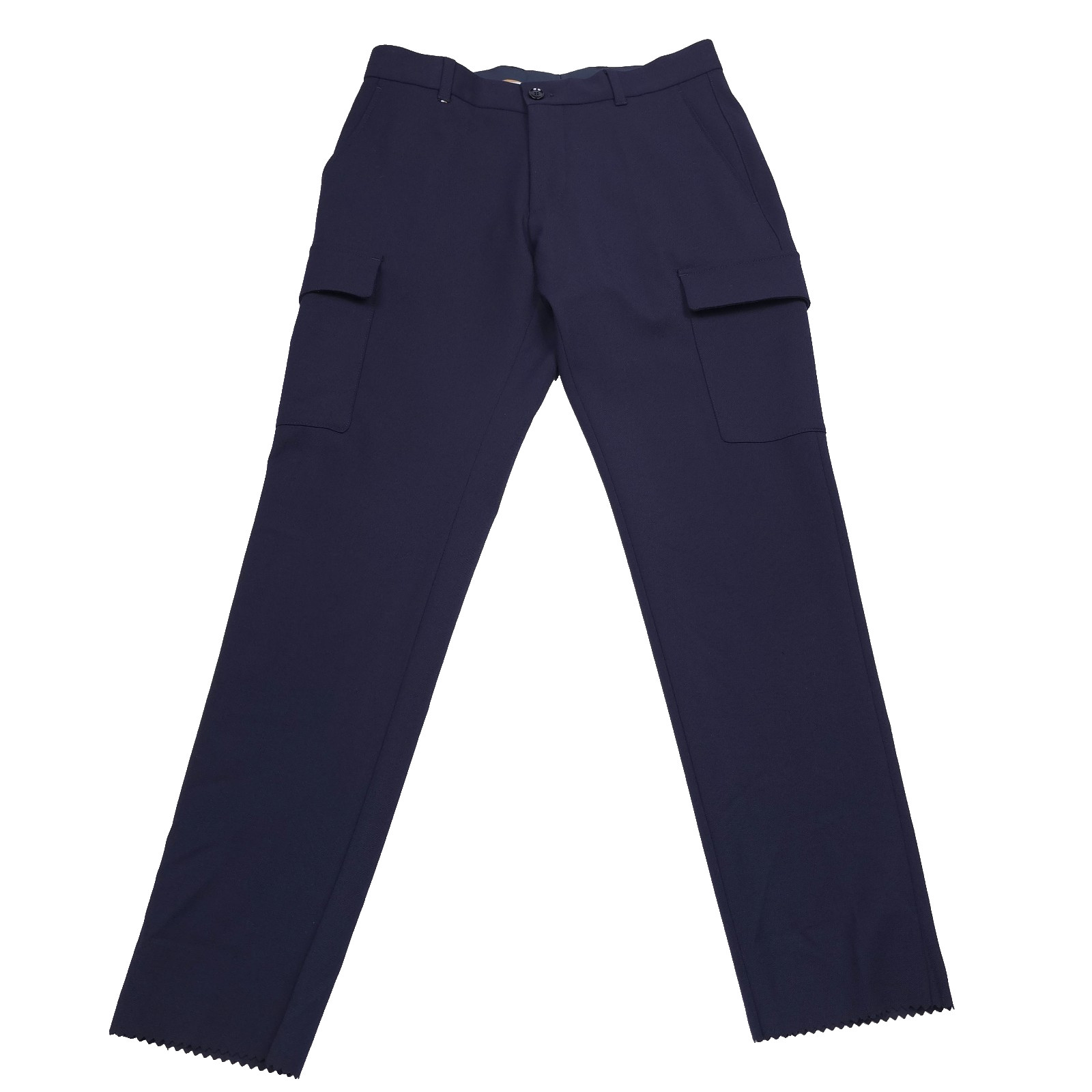 Hugo Boss Pepe-241 Cargo Pants Mens Size 30R Relaxed Fit Dark Blue