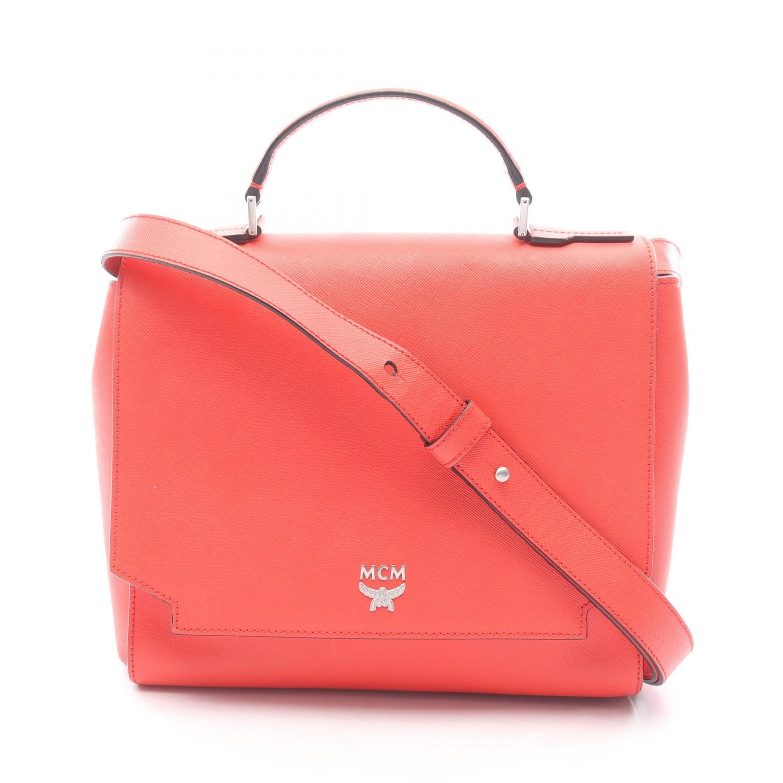 MCM Leather 2way Handbag – DUTY FREE