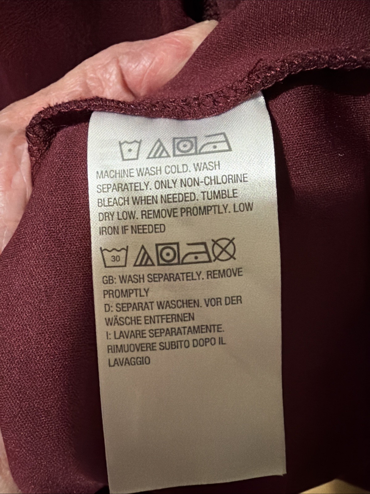 Susan Graver Burgundy Knit Blazer Jacket Women’s Large Shawl Collar Stretch