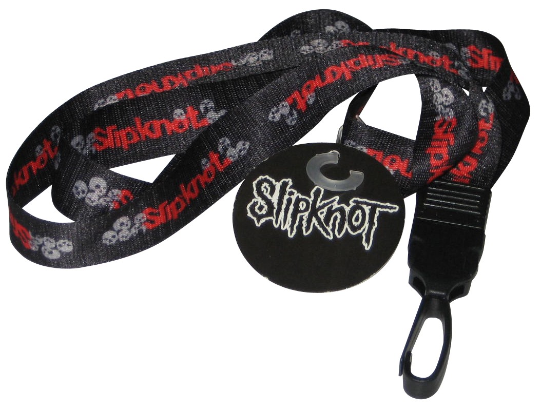 Slipknot CD Visionary (2004) Licensed Music Black Lanyard