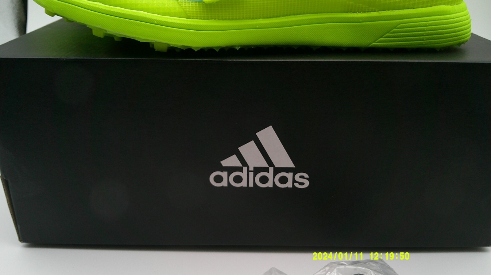 Size 13 – adidas Adizero Triple Jump Solar Yellow Aqua