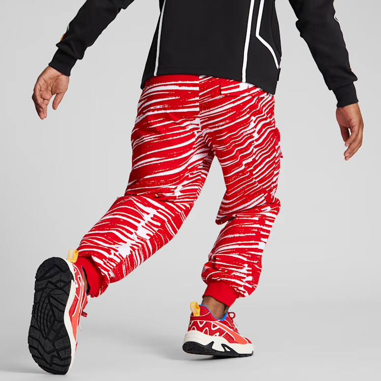 Puma Men’s Scuderia Ferrari x Joshua Vides Race Pants Size Medium / Large NWT