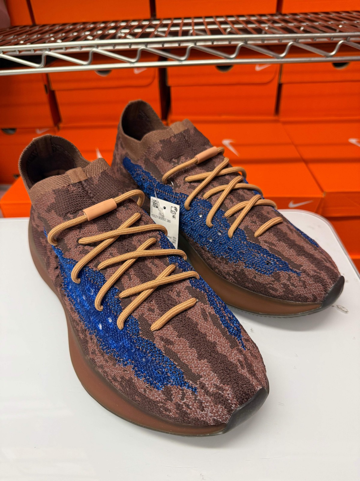 Adidas Men’s Yeezy Boost 380 Shoes Azure Reflective HO2538