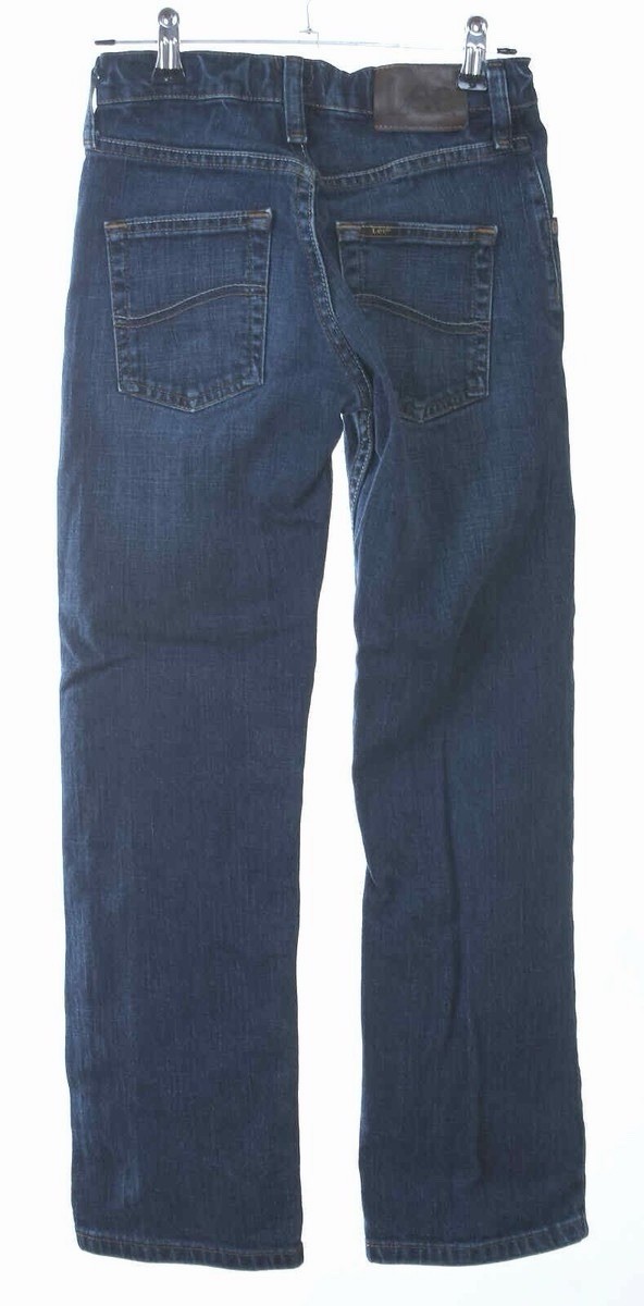 Lee Men’s Blue Jeans, Size 30×32, Regular Fit, Straight Leg, Medium Wash