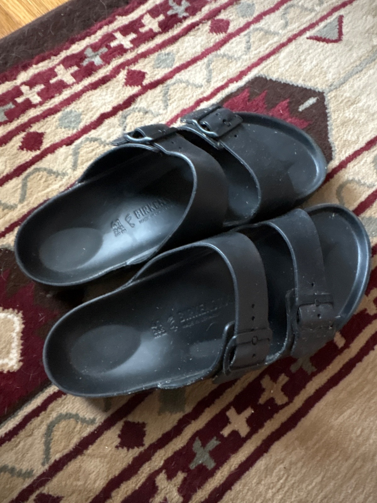 Birkenstock Arizona Essentials Sandal Size 41- Black