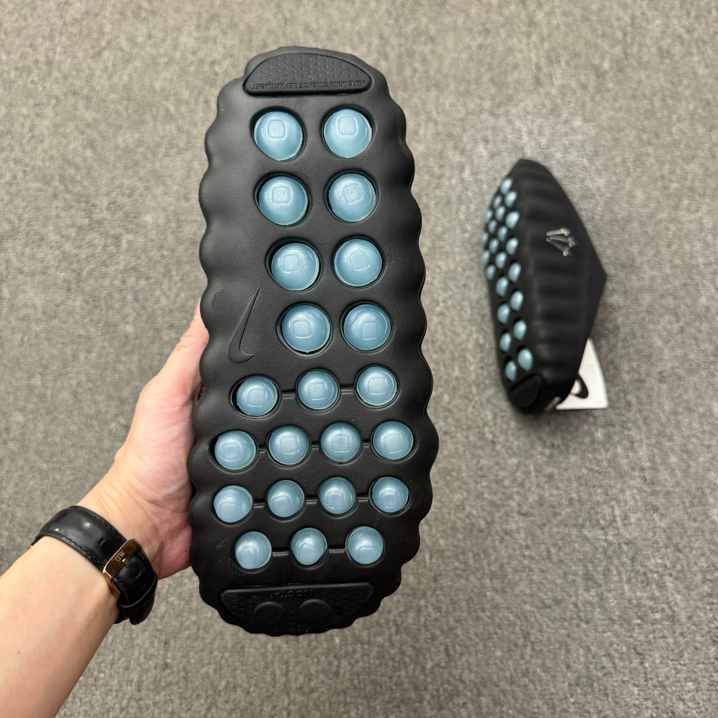Nike x Travis Scott Mind 001 Triple Black Slip-On Clog Slippers