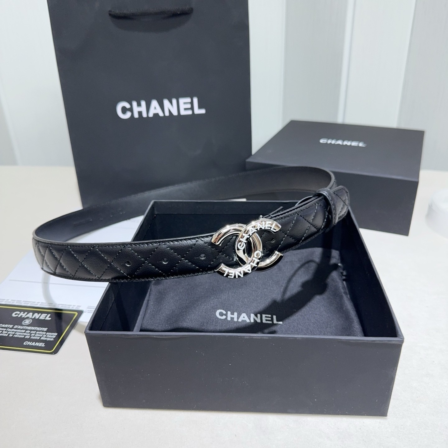 CHanel Leather women Belt