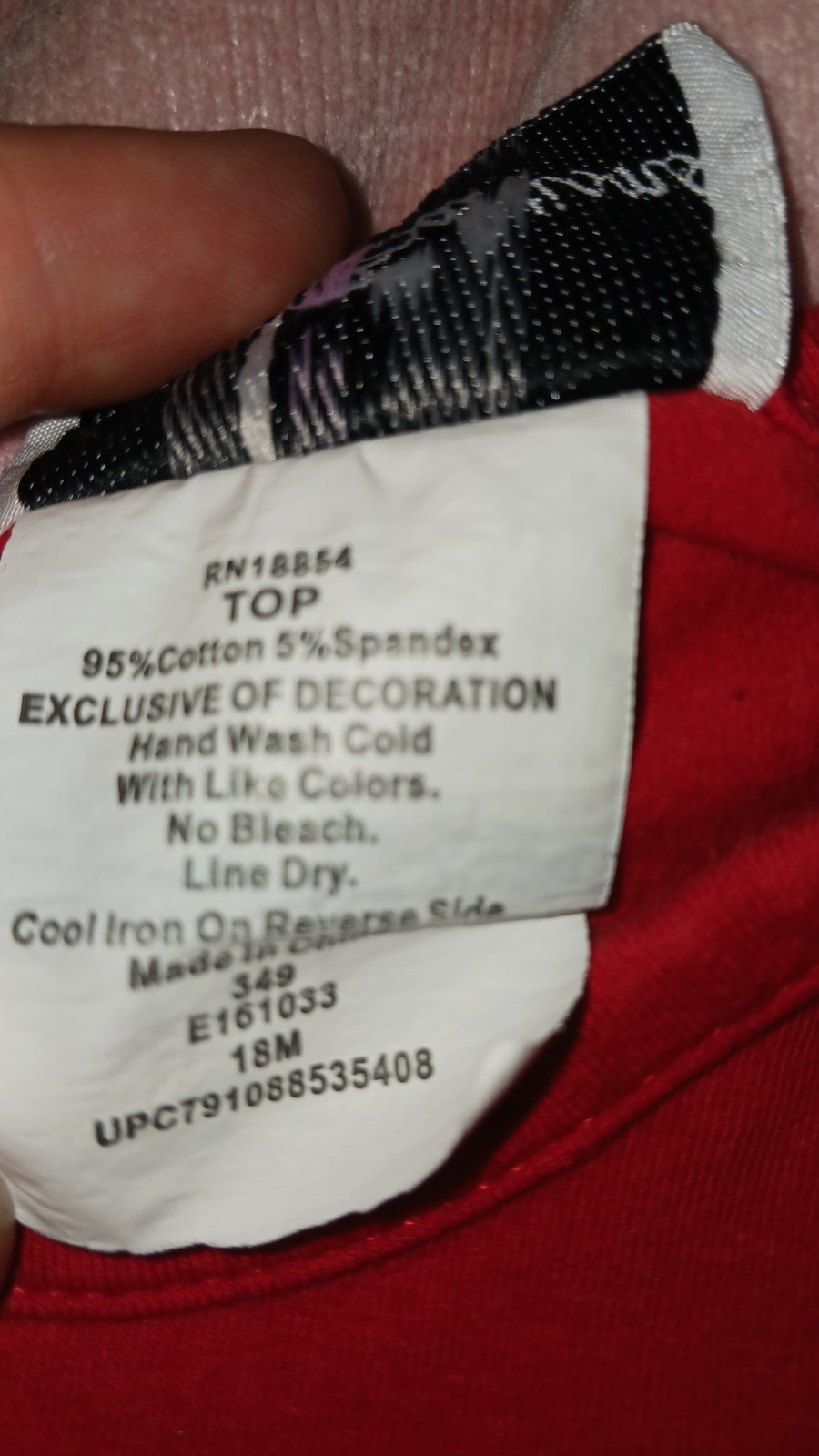 Rare Editions Valentine Hearts Or Any Occasion Girls Red Dress Size 18 Month.