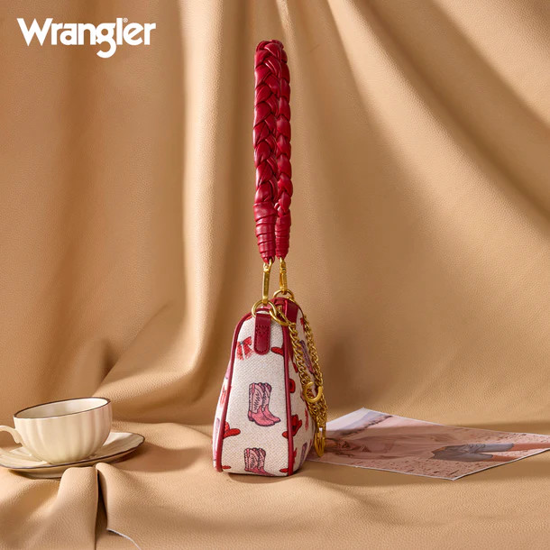 Wrangler Western Print Cowgirl Shoulder Bag