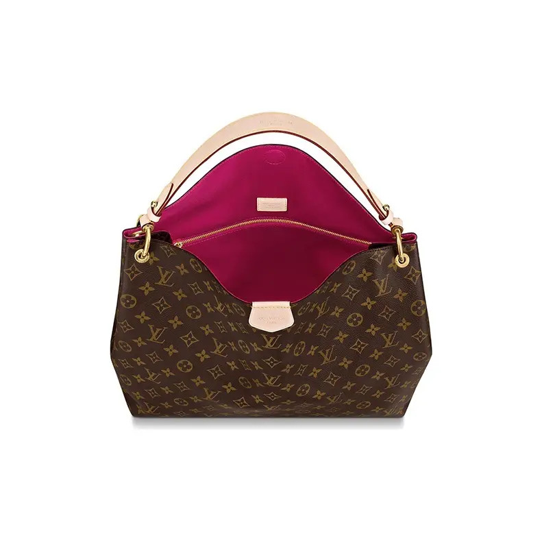 LOUIS VUITTON Graceful Hobo Bag Tote Bag Handbag Medium Women’s 16×5.5×13.7 in