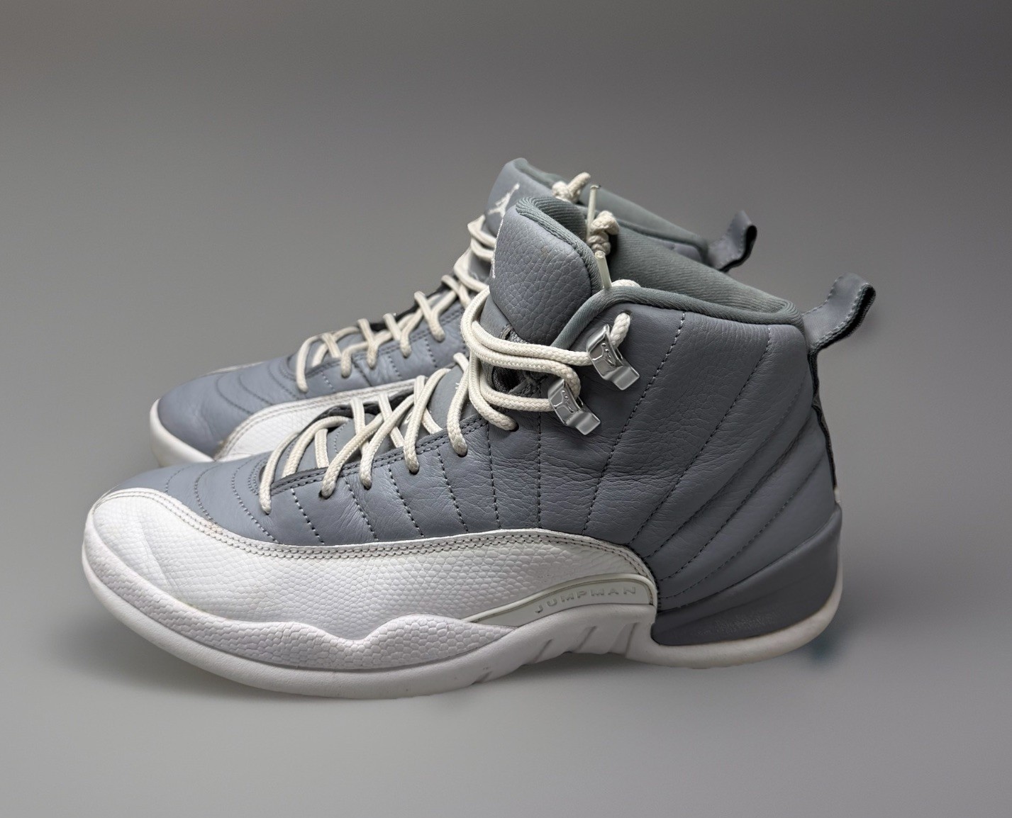 Nike Air Jordan 12 Retro Stealth White Cool Grey CT8013-015 Men’s Size 10