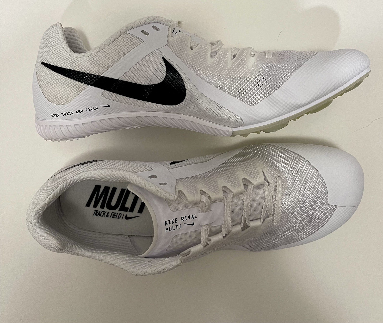 Nike Zoom Rival Multi Track Spikes DC8749-100 Men 9 Women 10.5