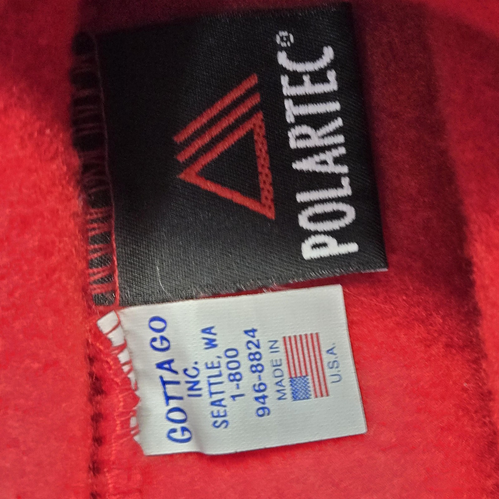 Head Sokz Balaclava Unisex One Size Red Fleece Thermal Neck Flap Adjustable