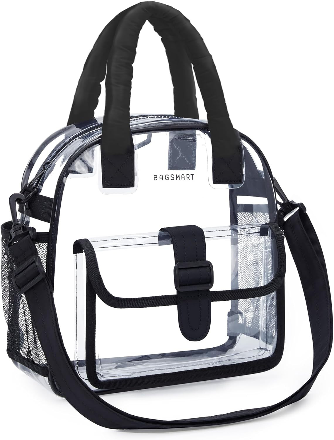 Clear Bag for Stadium Events 12 x 6 x12, Clear Crossbody Bag Tote Bag for Women
