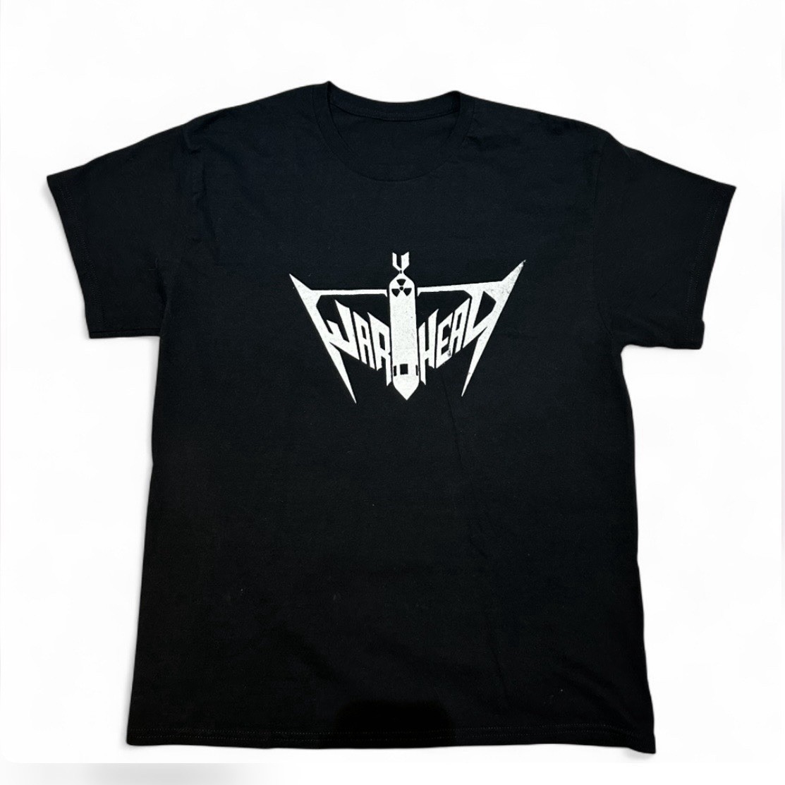 Vintage Warhead Black Rock Metal Band T-shirt Men’s L Y2K Graphic