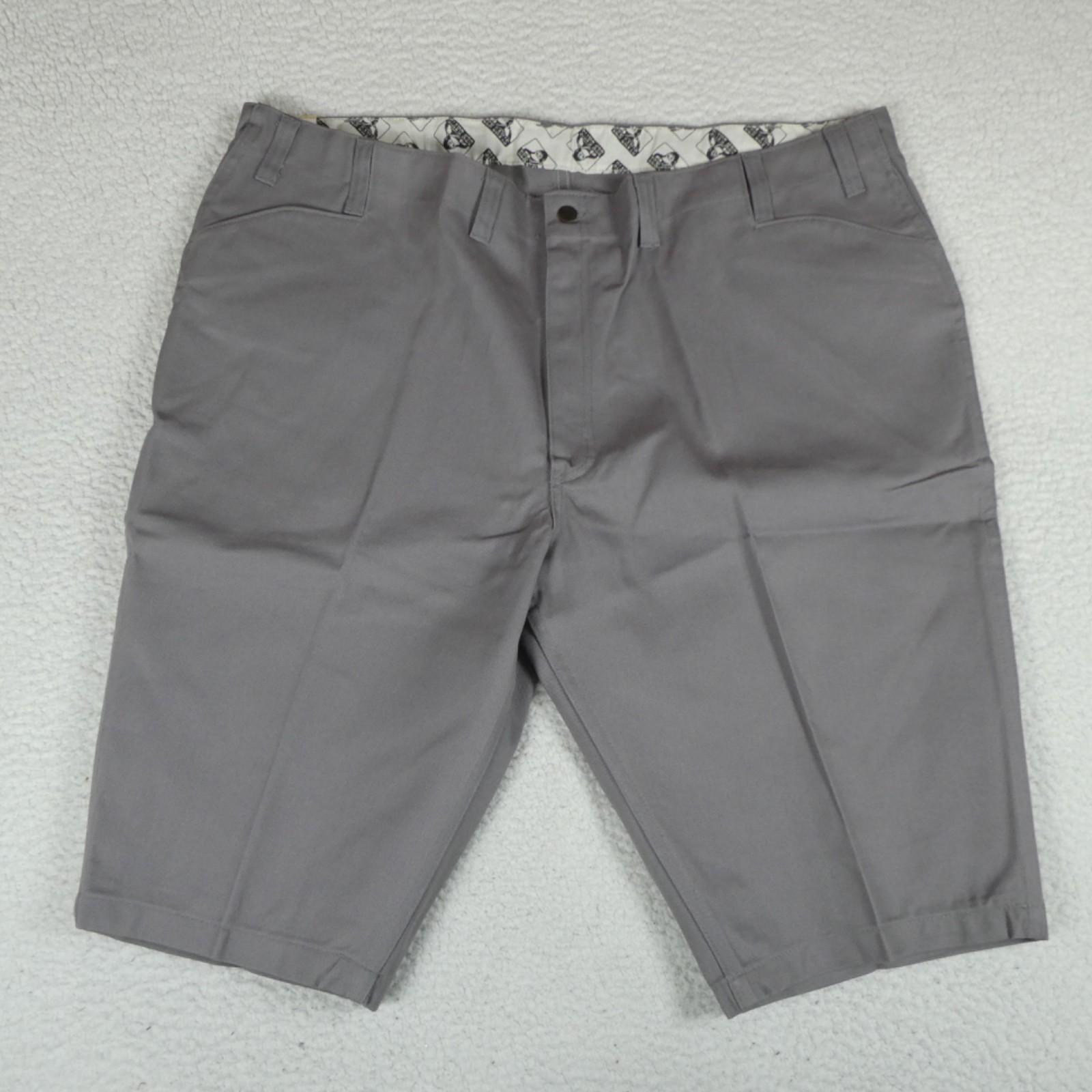 Ben Davis Shorts Men Size 50 Gray Original Ben’s Shorts Cotton/Poly Blend