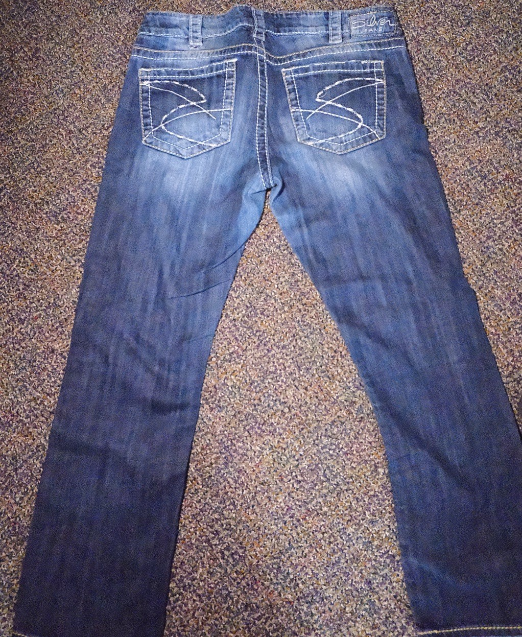 Silver Jeans Co Frances Bootcut Dark Wash Denim Jeans Women’s