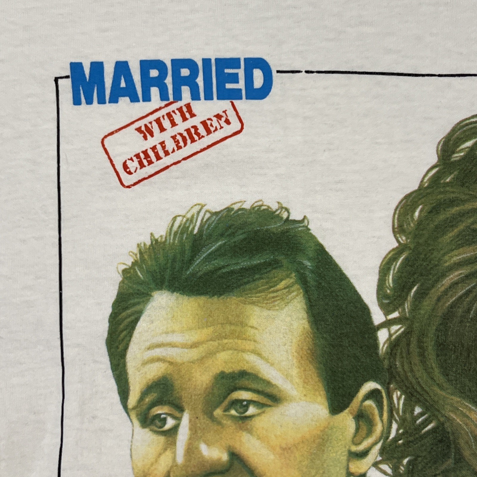 Authentic MARRIED WITH CHILDREN Peg Bundy SHIRT Large VTG 1987 Oh Al