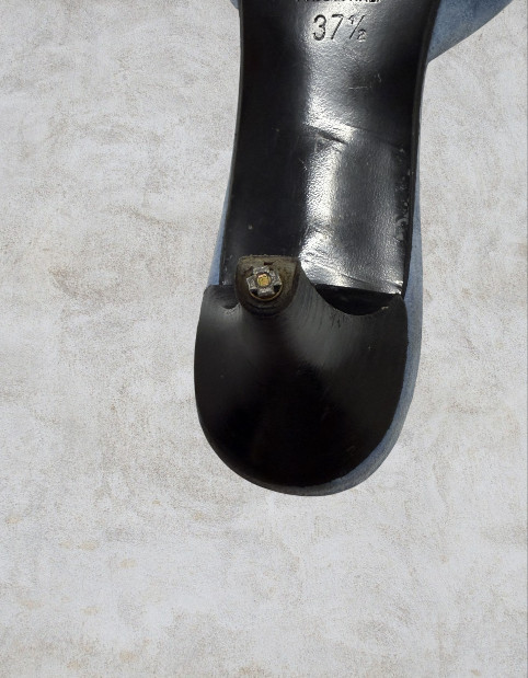 BARNEY’S NEW YORK — Blue Suede Mule Slides, Elegant Pointed Toe, Kitten Heels